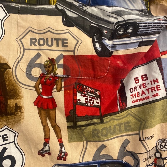 David Carey Originals Men’s Size M Historic Route 66 Cotton Blend Graphic Shirt - Picture 10 of 16